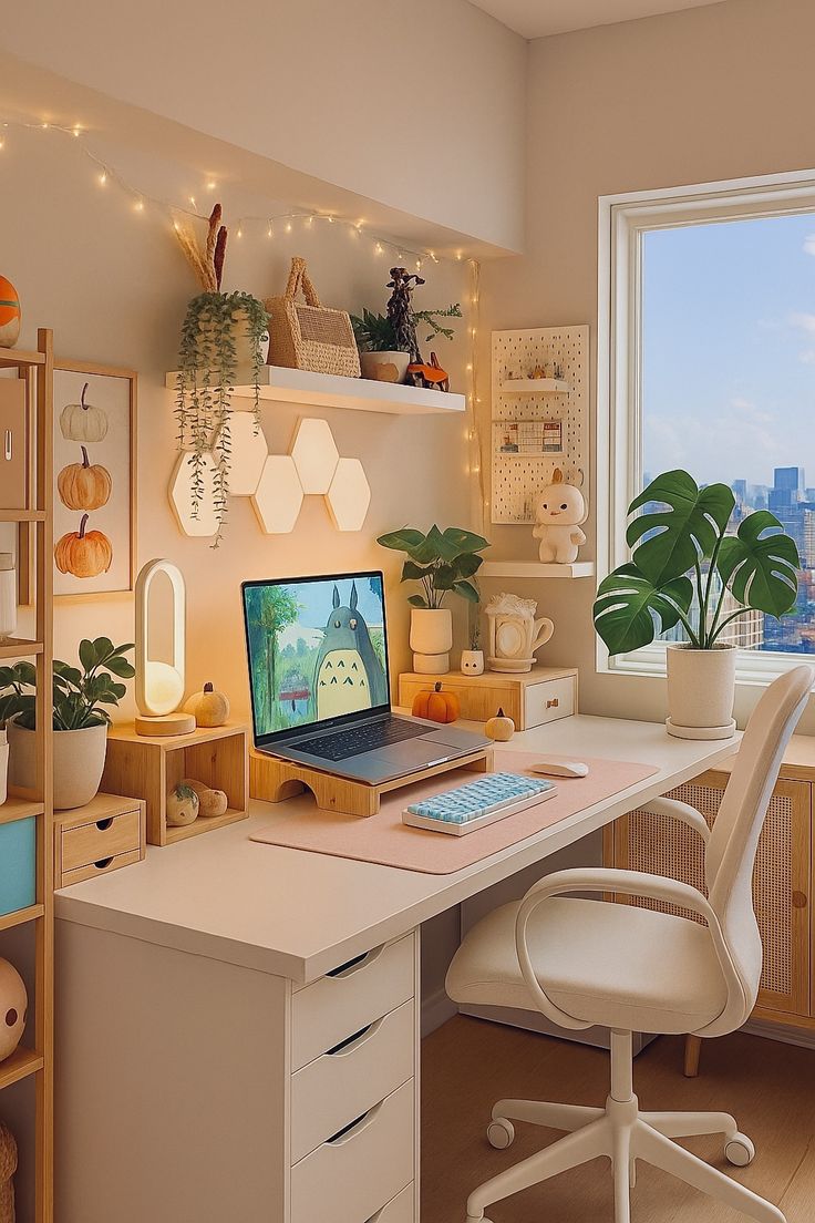 Ruang yang Menyenangkan dengan Detail Sederhana